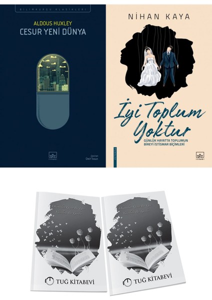 Cesur Yeni Dünya ve Iyi Toplum Yoktur 2li Set + Hediyeli