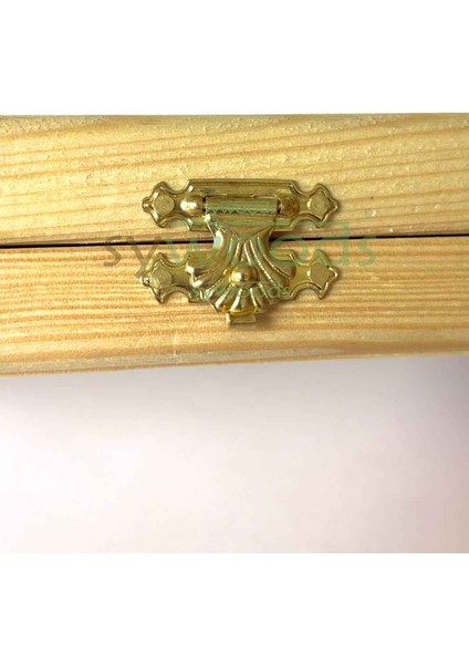 2 adet No:2 Tavla klips 26x18 mm kutu kapak kilit ahşap kilidi sarı fiyatları