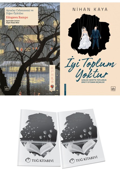 Aynalar Cehennemi ve Diğer Öyküler ve Iyi Toplum Yoktur 2li Set + Hediyeli