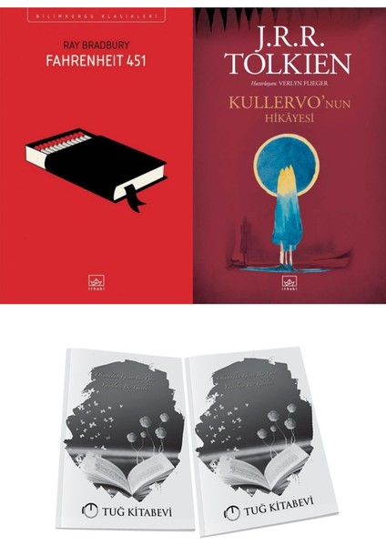 Fahrenheit 451 ve Kullervo’nun Hikâyesi 2li Set + Hediyeli