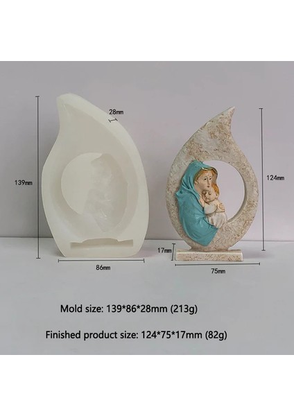Aile Mum Kalıbı Model:2 - Hobi Silikon Kalıbı - KOD:1169 modelleri