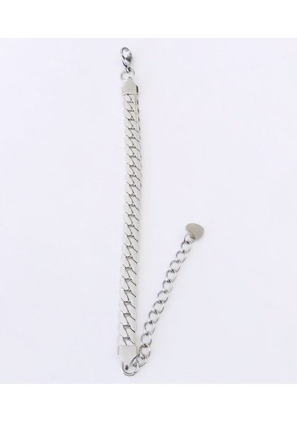 Çelik Yassı Zincir Bileklik Kalın fiyatları