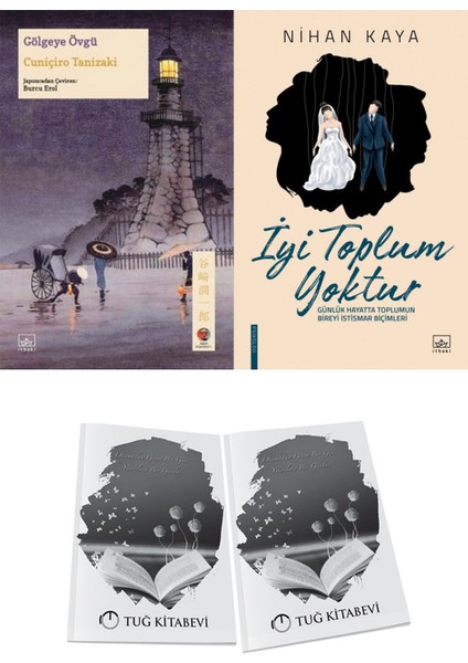 Gölgeye Övgü ve Iyi Toplum Yoktur 2li Set + Hediyeli