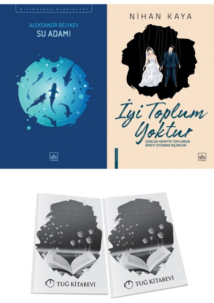 Fahrenheit 451 ve Iyi Toplum Yoktur 2li Set + Hediyeli