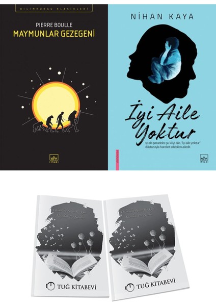 Maymunlar Gezegeni ve Iyi Aile Yoktur 2li Set + Hediyeli