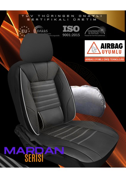 Renault Clio-5 Hatchback 2020 Uyumlu Mardan Serisi Oto Koltuk Kılıfı fiyatları