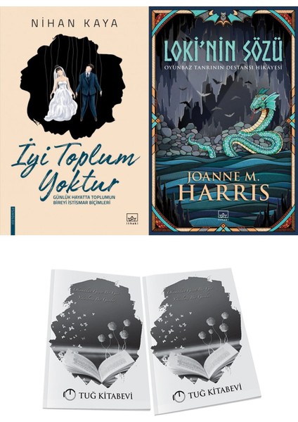 Iyi Toplum Yoktur ve Loki’nin Sözü 2li Set + Hediyeli