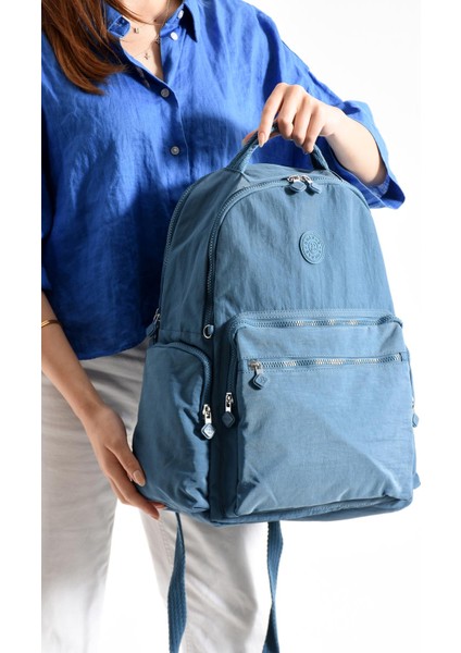 Bolsas Kadın Sırt Çanta Mavi 1094