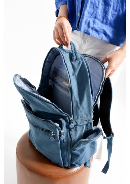 Bolsas Kadın Sırt Çanta Mavi 1094 modelleri