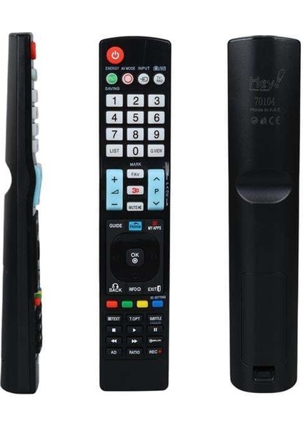 Hey Lg Küçük Kalıp Üniversal LCD LED Tv Kumanda Tüm Modeller