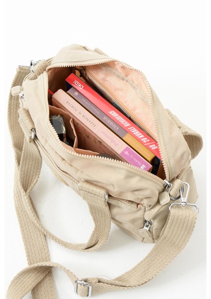 Bolsas Çapraz Askılı Kadın Çanta Bej 1070 modelleri