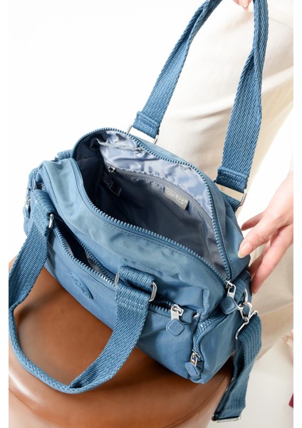 Bolsas Çapraz Askılı Kadın Çanta Mavi 1070 modelleri