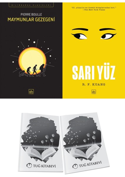 Maymunlar Gezegeni ve Sarı Yüz 2li Set + Hediyeli