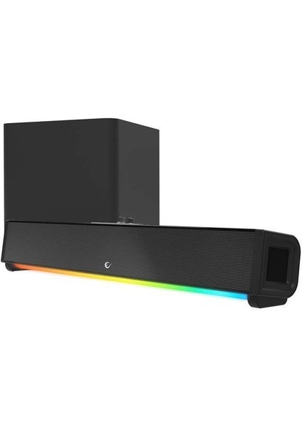 Rampage Rm-1 Soundwave Plus Siyah 2x15 Watt+34 Watt Bt+Usb+Aux+Tf Kartlı Gaming Soundbar fiyatları