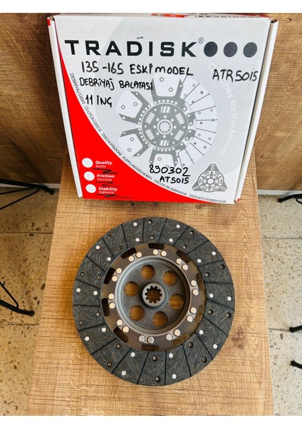 Massey Ferguson 135-165 Eski Model Debriyaj Balatası 11 Inç 10 Diş Tradisk indirimleri