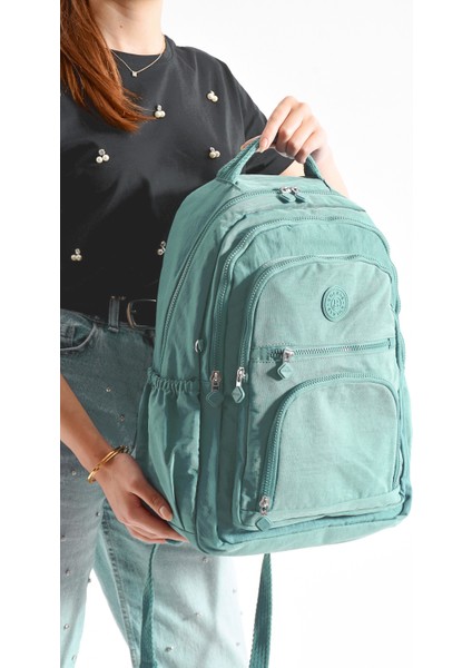 Bolsas Kadın Sırt Çanta Su Yeşili 1096