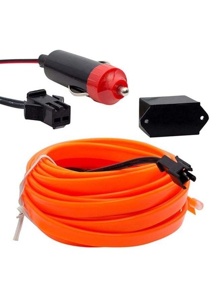 Powermaster 5 Metre Oranj Araç Içi Neon Ip Aydınlatma