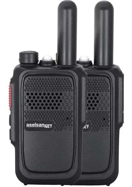 Aselsan PM-580 Pmr Şarj Dahil Ikili El Telsizi (10 Km)(16 Kanal + 121 Alt Kanal)
