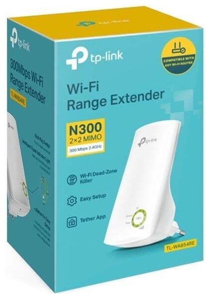 TL-WA854RE Wi-Fi 300Mbps Menzil Genişletici Priz Tipi modelleri