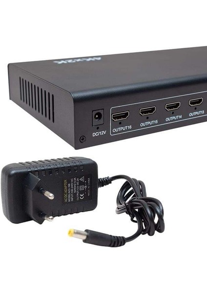 Powermaster PM-4948 16 Port 1080P 3D 16'lı HDMI Dağıtıcı fiyatları