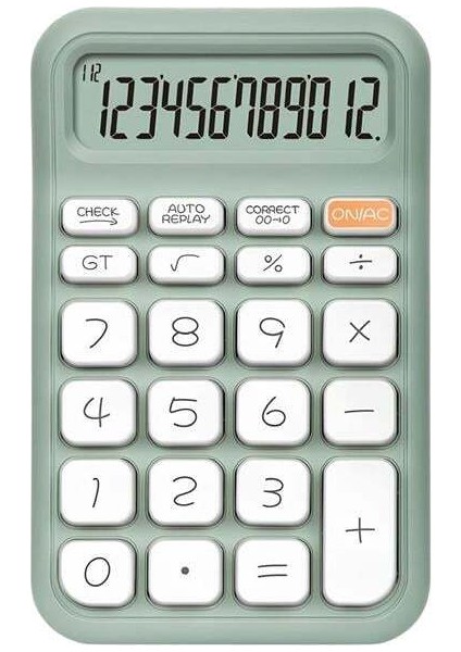 Powermaster PM-25410 Yeşil 12 Haneli Hesap Makinesi