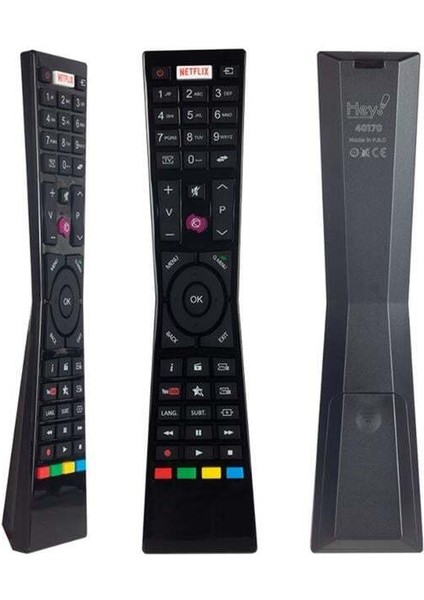 Jvc Netflix Youtube Tuşlu Lcd Led Tv Kumanda (Rca2-49101 Src-4916)