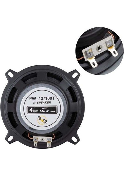 Powermaster PW-13T 4 Ohm 100 Watt 13 cm Tweteerlı Tekli Hoparlör fiyatları