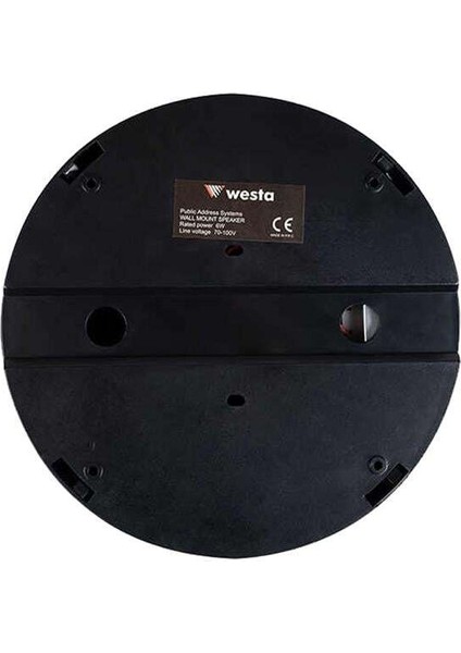 Westa WS-1119TB 13 cm Sıva Üstü Siyah Tavan Hoparlör fiyatları