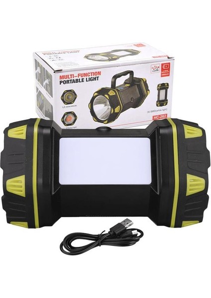 Powermaster Çok Fonksiyonlu 3in1 Taşınabilir Işıldak HC-262 modelleri