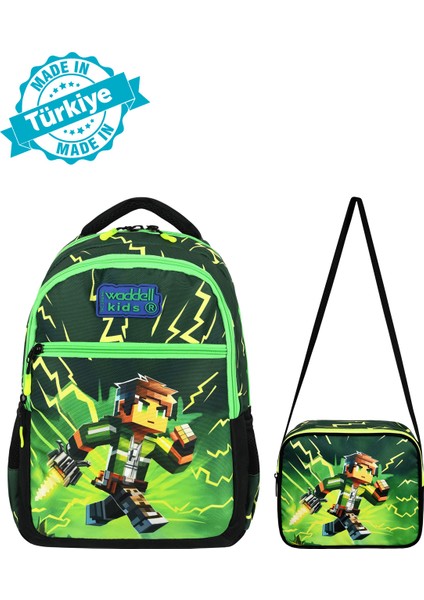 Waddell Mycraft Creeper Ilkokul Sırt Çantası,beslenme Çantası fiyatları