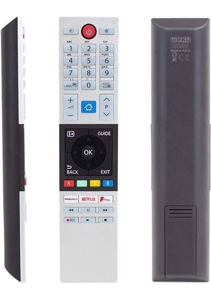 Toshiba CT-8533 Netflix-Play-Rakuten Tv Tuşlu Lcd-Led Tv Kumanda