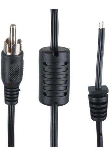 Yerli Üretim 1.2 Metre Tos Rca Konnektörlü Uydu Santralleri Için Yedek Adaptör Kablosu