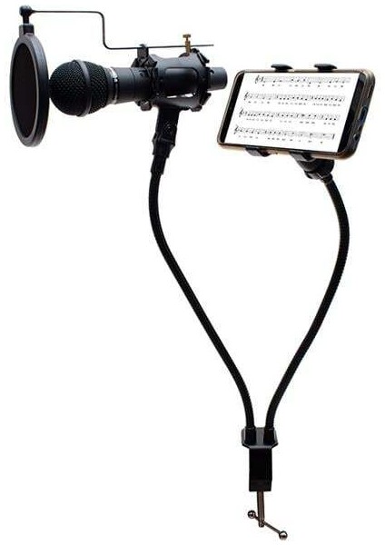 Powermaster Kg-24 Bir Telefon Bir Mikrofon Tutacağı