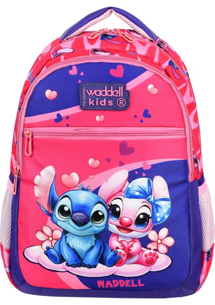 Waddell stiç Temalı Ilokul Sırt Çantası,beslenme Çantası ve 2 Cepli Kalem Kutusu modelleri