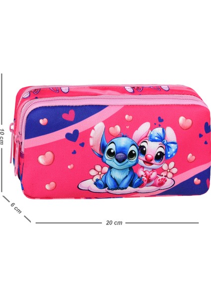 Waddell stiç Temalı Ilokul Sırt Çantası,beslenme Çantası ve 2 Cepli Kalem Kutusu