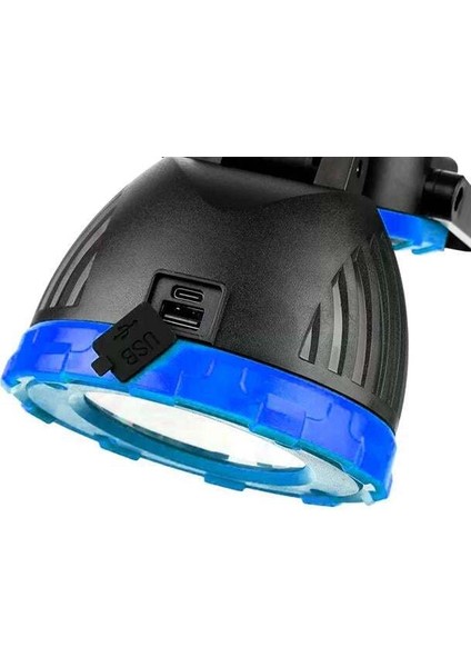Powermaster PM-8033C 6 Modlu El Feneri ve Işıldak Acil Durum Lambası 9 Cob Ledli Solar Şarjlı fırsatları