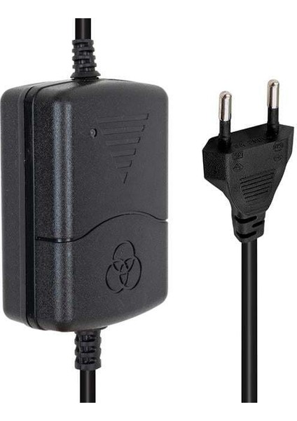 Powermaster PM-31770 12 Volt - 1 Amper - 12 Watt 5.5*2.5 mm Uçlu Iki Ucu Kablolu Masaüstü Adaptör