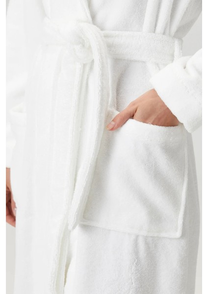 Bukle Bornoz, Şal Yaka Bornoz ,%100 Pamuklu Kadın / Erkek Unisex Bornoz fırsatları