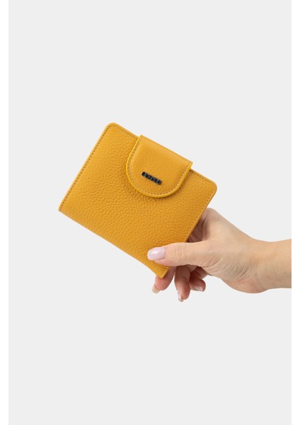 Hakiki Deri Kadın Cüzdan Sari 2818 fiyatları