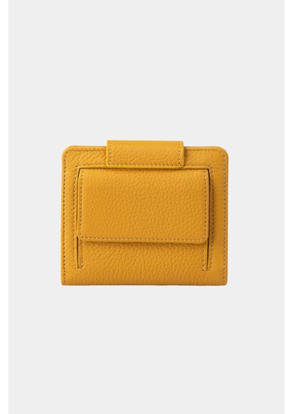 Hakiki Deri Kadın Cüzdan Sari 2818