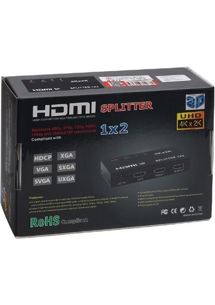 Powermaster 2 Port 1080P HDMI Dağıtıcı PM-14217 modelleri