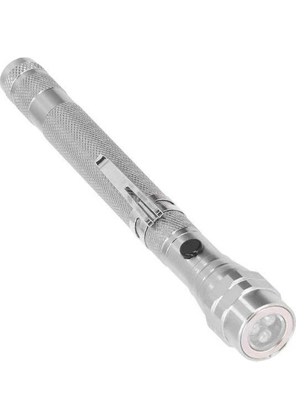 Powermaster MX-2808 Mıknatıslı 360 Derece Döner Başlıklı 3 Ledli Beyaz Işık El Feneri fırsatları