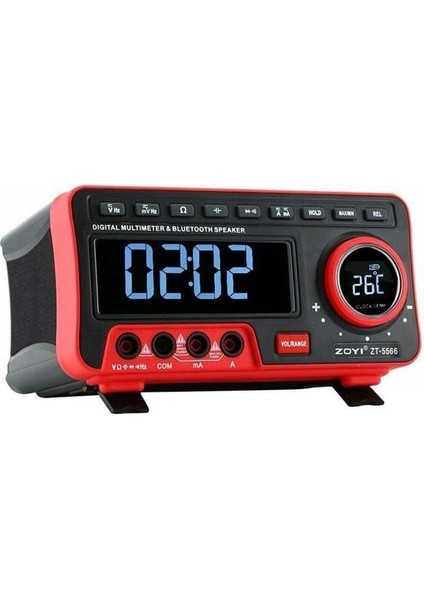 Zoyi ZT-5566 Dijital Ekranlı Masaüstü Multimetre Ölçü Aleti + Bluetooth Hoparlör fiyatları