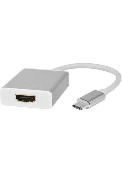 Powermaster PM-18231 USB Type-C To HDMI Çevirici Görüntü Kablosu