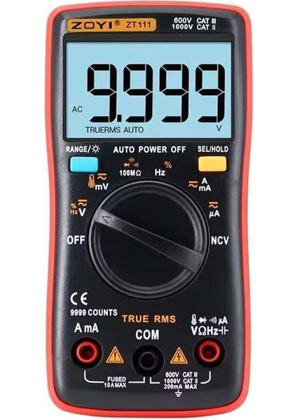 Zoyi ZT-111 Dijital Multimetre Ölçü Aleti fiyatları
