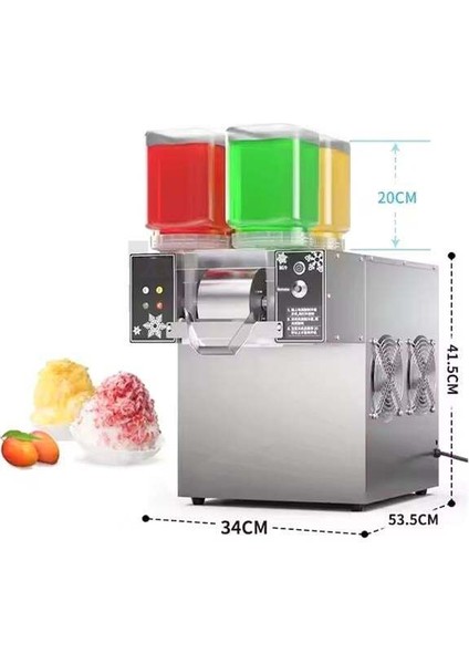 Jwbetter Kokteyl - Milkshake - Buz Kar Yapma Makinesi Ticari AC220V (ZB-XBJ124FZ) fırsatları