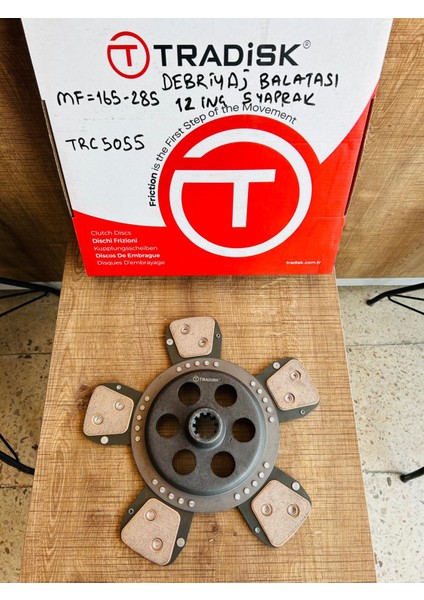 Massey Ferguson 165-285 Debrıyaj Balatası 12inç /5 Ped Tradisk modelleri