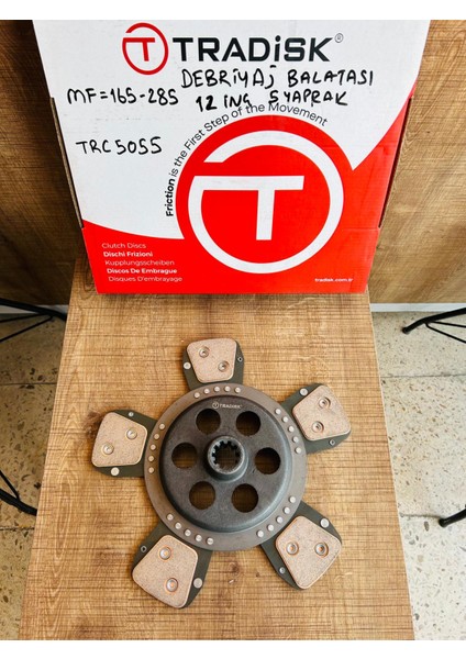 Massey Ferguson 165-285 Debrıyaj Balatası 12inç /5 Ped Tradisk indirimleri