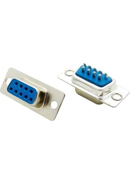 9 Pin Dişi D-Sub Konnektör