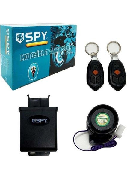 Powermaster PM-22738 Yüksek Sesli Motosiklet Güvenlik Alarm Sistemi